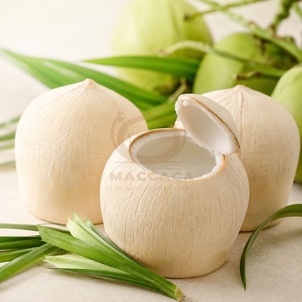 Dừa xiêm dứa cung cấp nước, điện giải và khoáng chất, phù hợp bổ sung trong chế độ ăn cân đối Dừa xiêm dứa cung cấp nước, điện giải và khoáng chất, phù hợp bổ sung trong chế độ ăn cân đối