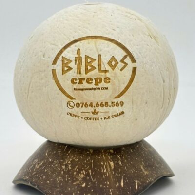 Nhà máy cung ứng dừa gọt trọc Hội An, giá từ 23.000đ/trái - khắc logo theo yêu cầu